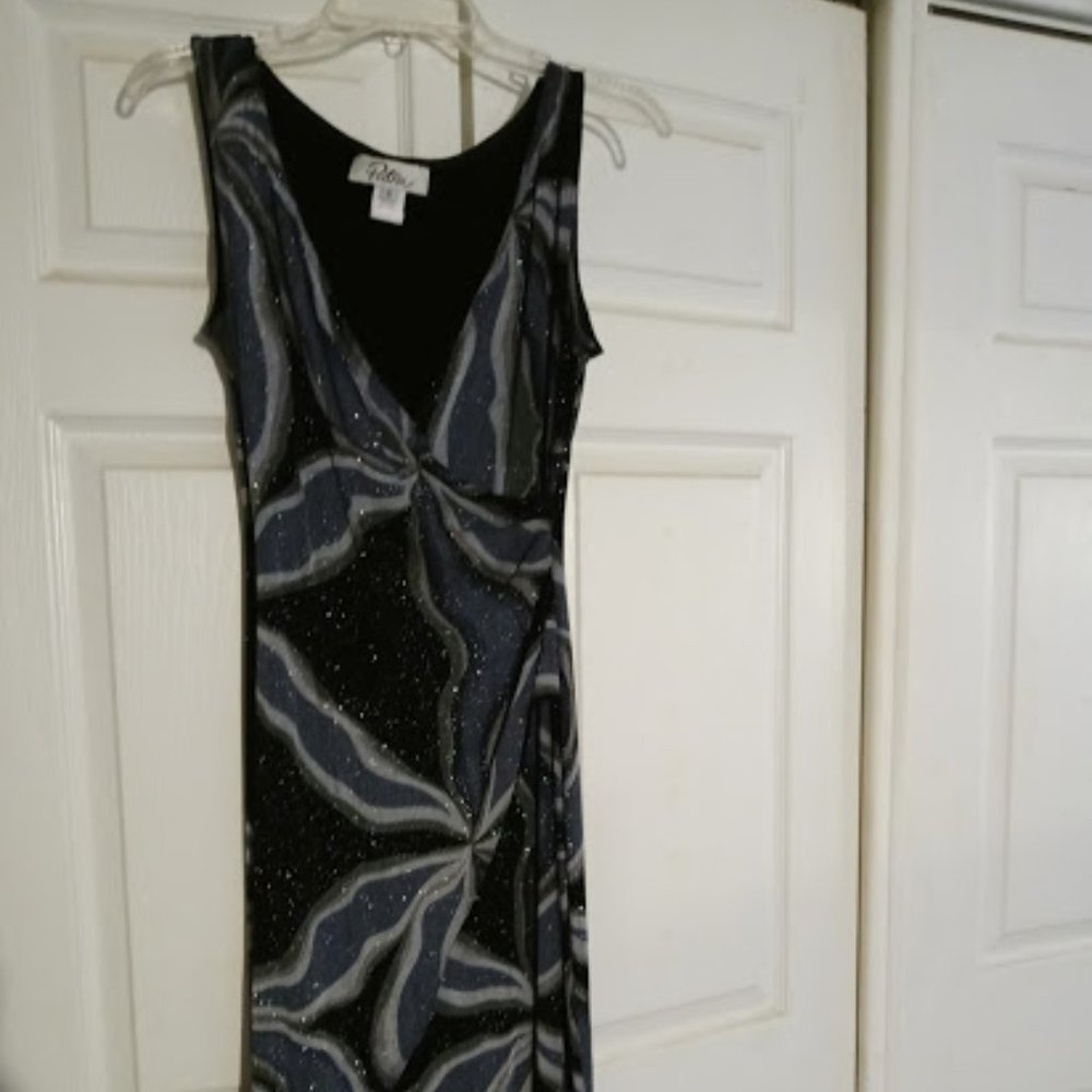 Putra Sequence Wrap Style Dress